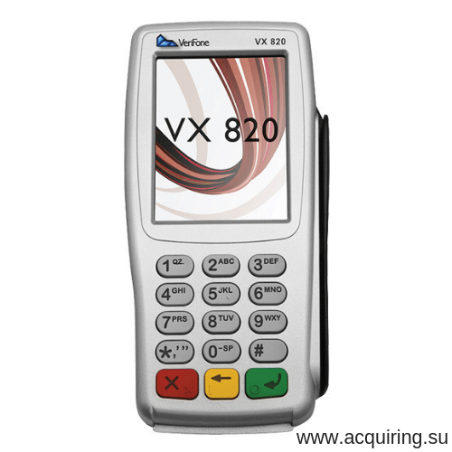 Банковский платежный терминал - пин пад Verifone VX820 под проект Прими Карту в Майкопе